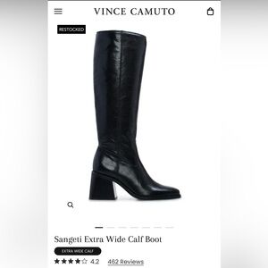 Sangeti extra wide calf